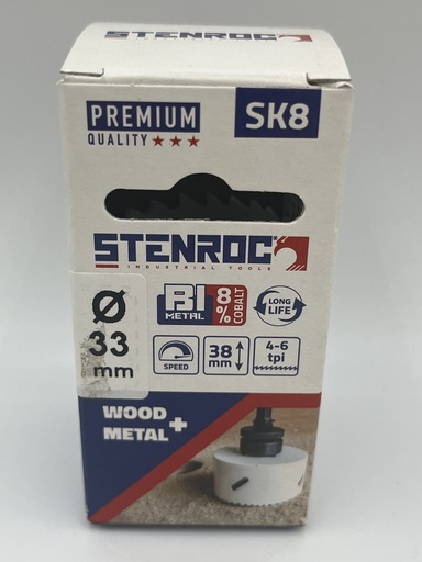 [SR28080033] GATZAAG 33MM BI-METAAL PREMIUM