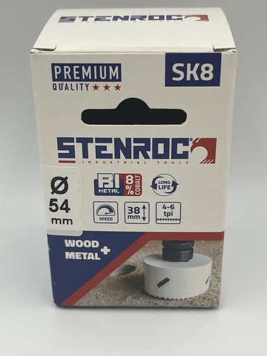 [SR28080054] GATZAAG 54MM BI-METAAL PREMIUM