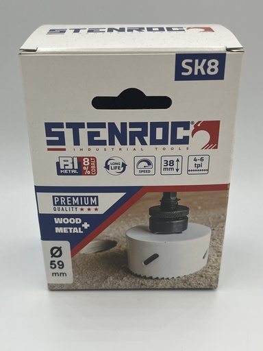 [SR28080059] GATZAAG 59MM BI-METAAL PREMIUM