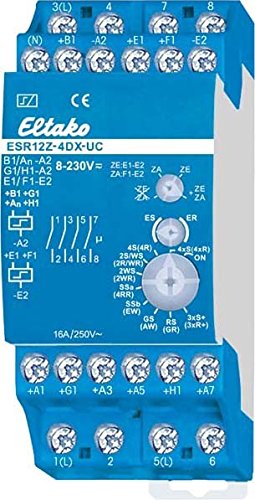[ESR12Z-4DX-UC] IMPULS RELAIS CENTRALE STURING 4NO