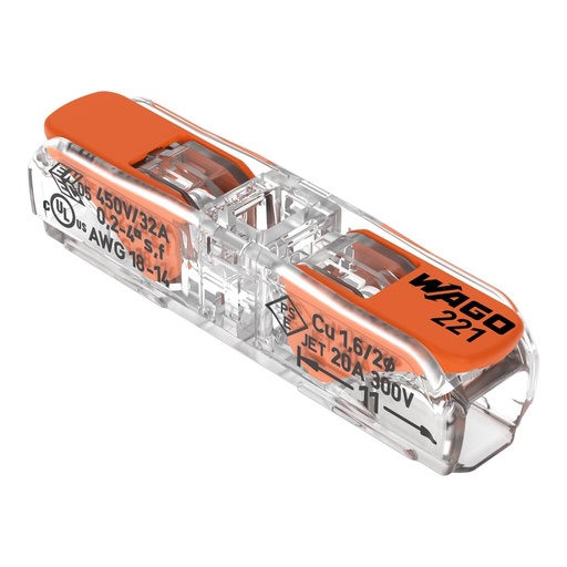 [221-2411] WAGO INLINE CONNECTOR