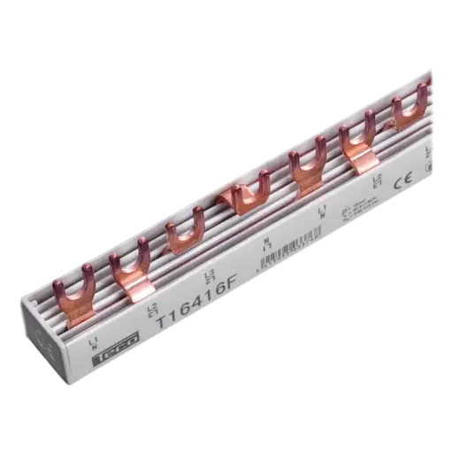 [E50.418.101] VERBINDINGSRAIL L1-L2-L3-N VORK 18MOD