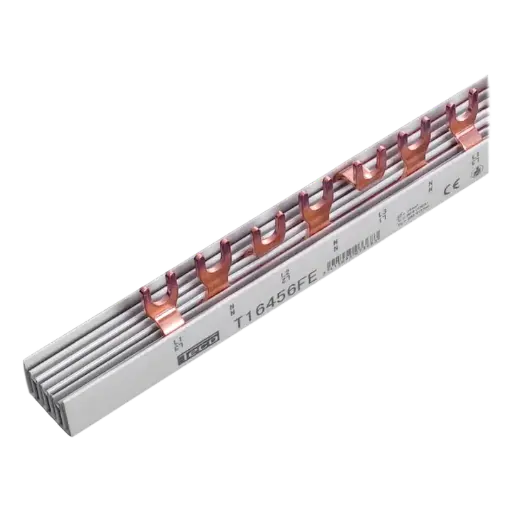 [E77.354.130 ] VERBINDINGSRAIL L1-N-L2-N-L3-N VORK 1M