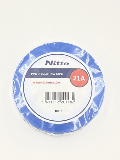 [1040-BL] ISOLATIETAPE BLAUW 19MM X 10M